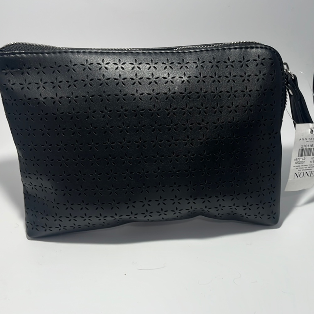Black Laser Cut Clutch